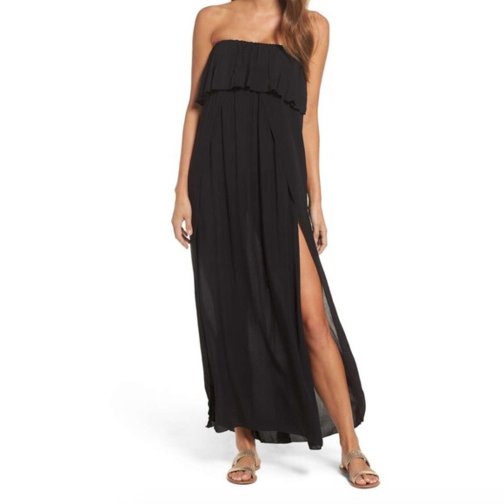 Elan strapless cover up